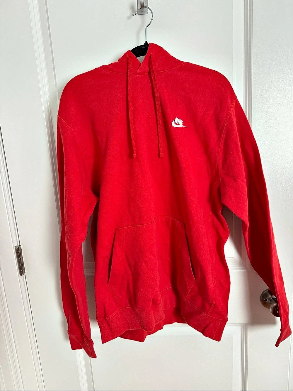 Nike Red Pullover Hoodie Medium